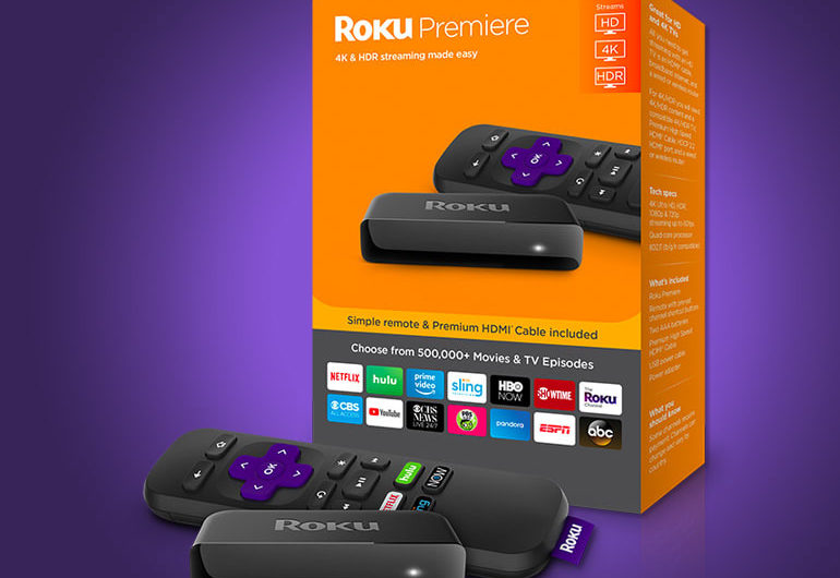 The Roku Premiere 4K HDR is just $1 beyond the non-4K model