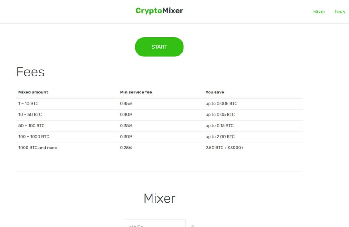 Crypto Mixer