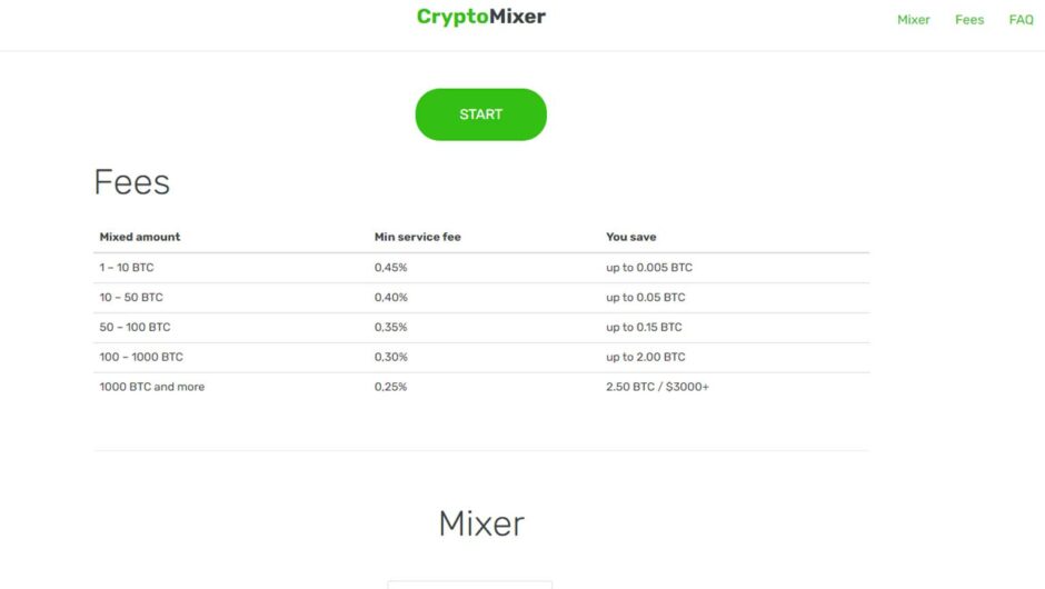 Crypto Mixer