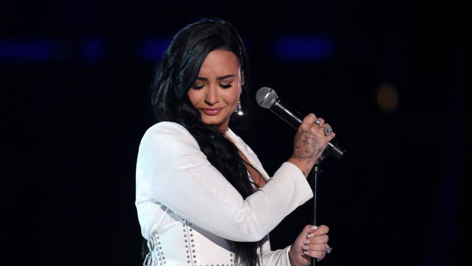 Demi Lovato tears up after wrong beginning on melody ‘Anyone’ at 2020 Grammys