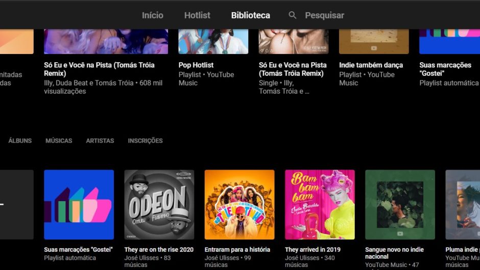 Google makes changes to one of the main sections of YouTube music