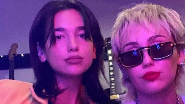 Miley Cyrus and Dua Lipa teased new music and looks fresh