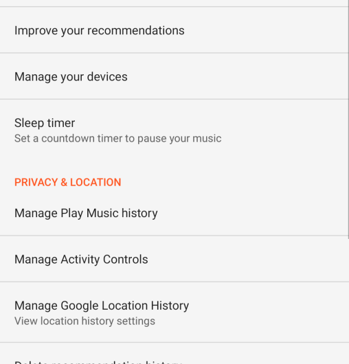 The “Export Local Playlist” option is added to Google Play Music for Android