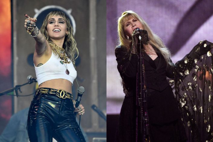 Miley Cyrus and Stevie Nicks: Team Up for “Edge of Seventeen”/”Midnight Sky” Mashup