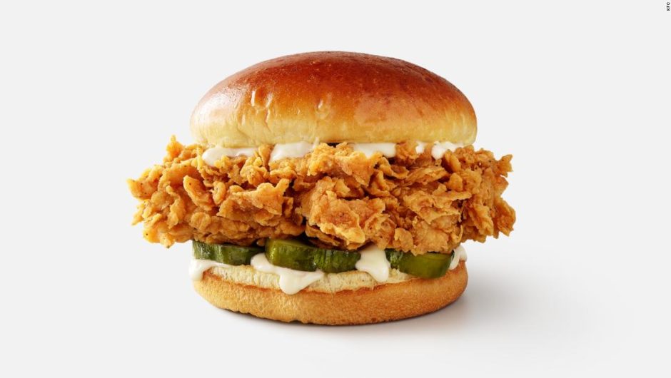 KFC recently improved its chicken sandwich