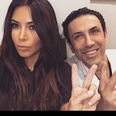 Kim Kardashian and Dr. Simon Ourian