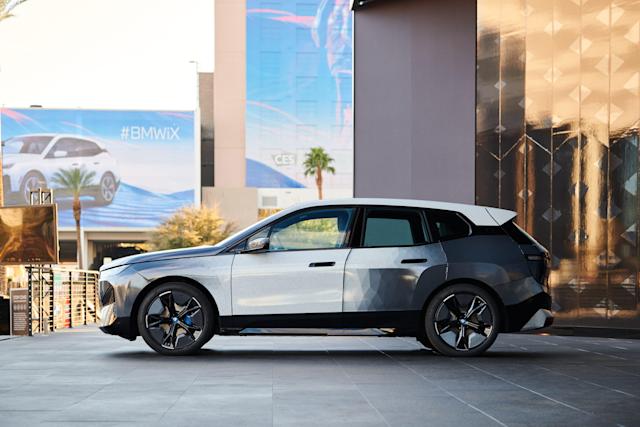 BMW divulges shading changing iX Flow SUV at CES with E Ink innovation