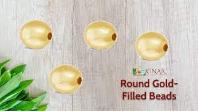 Get Crafty With Gold-Filled Beads: Gold-Filled Round Beads