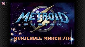 The next GBA game on Switch Online will be Metroid Fusion