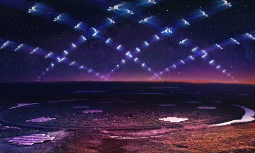Radio Waves From Large Satellite Constellations Are Mapped By Astronomers