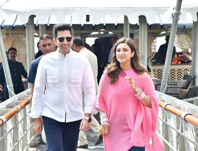 Parineeti Chopra And Raghav Chadha Have Released Their First Wedding Photo.