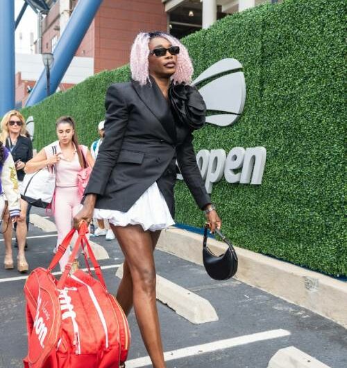 Venus Williams At The U.S. Open Makes A High Fashion Statement
