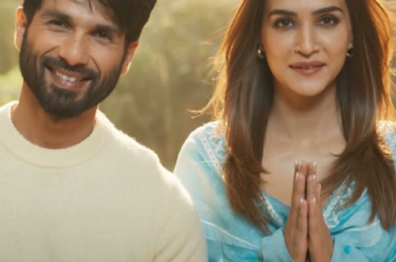 The TBMAUJ trailer launch showcases Kriti Sanon and Shahid Kapoor’s dazzling chemistry