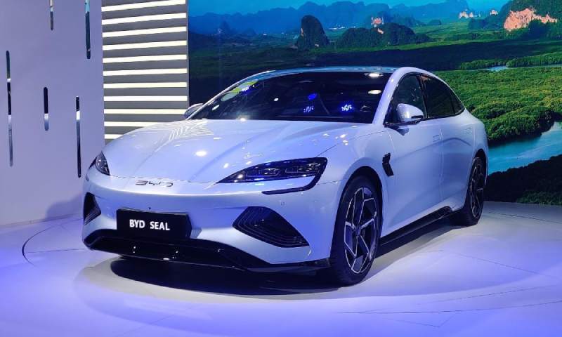 Tesla, BYD, will Introduce Rival the Seal EV Sedan on March 5