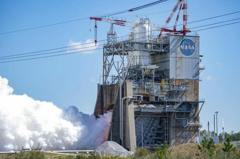 NASA Is Still Testing the Artemis Moon Rocket Engine