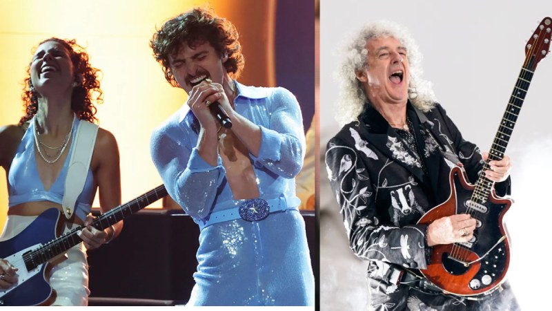 Brian May of Queen Joins Benson Boone for an Iconic Coachella Performance